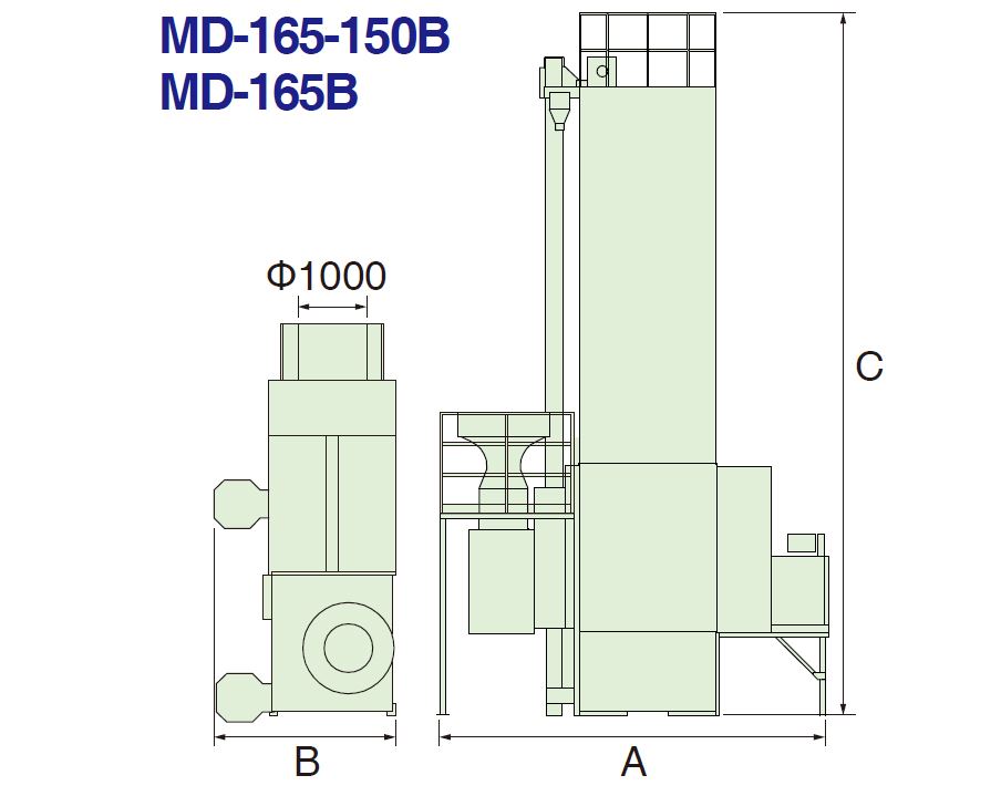 MD-165B尺寸圖