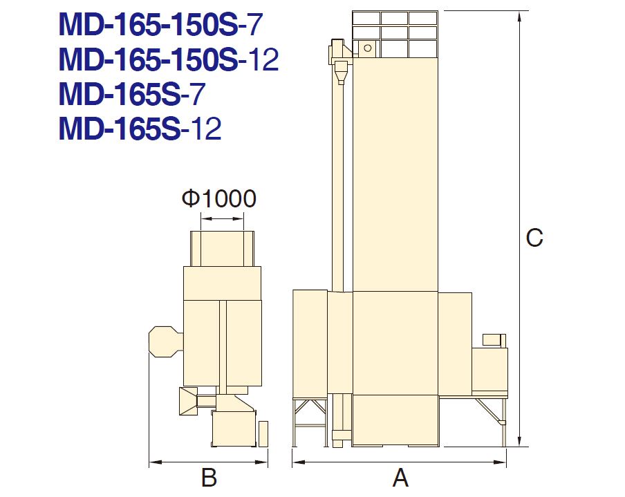 MD-165S尺寸圖