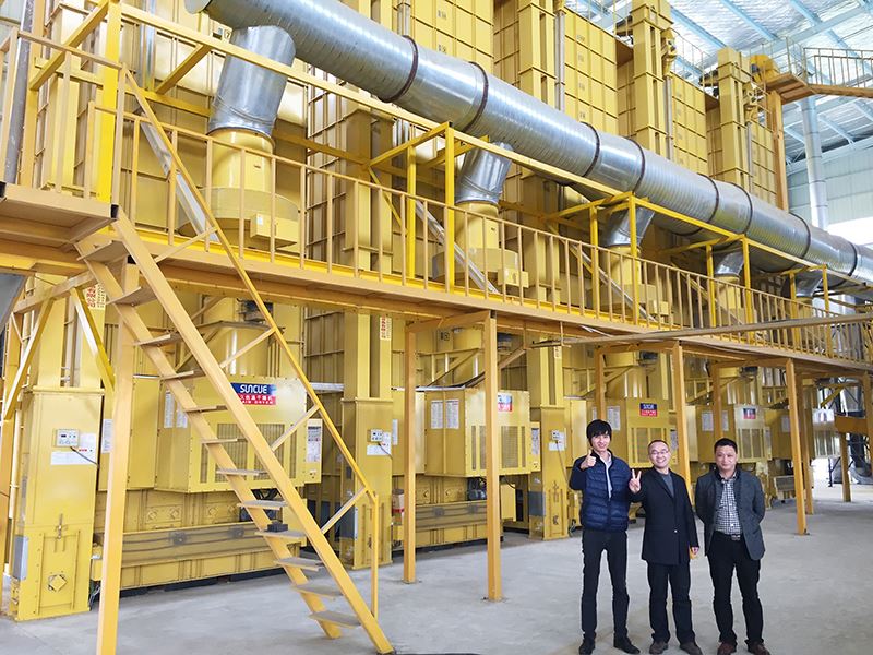 三久乾燥機(jī)安裝於大陸